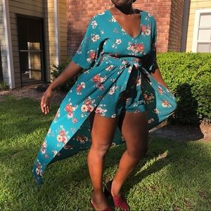 Floral Romper